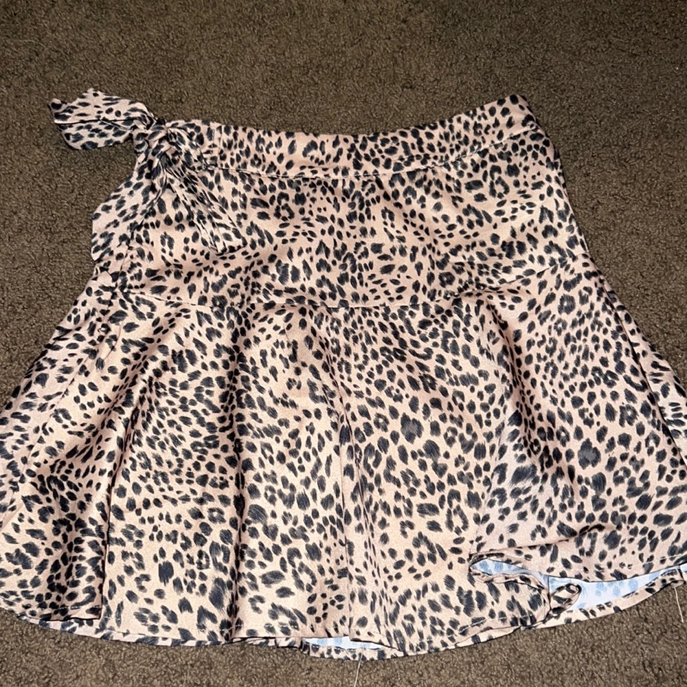 Cheetah Mini Skirt